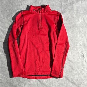 Red Long Sleeve Pullover